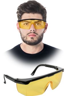 Okulary przeciwodpryskowe ochronne z poliwęglanu GOG-FRAMBER-LIGHT