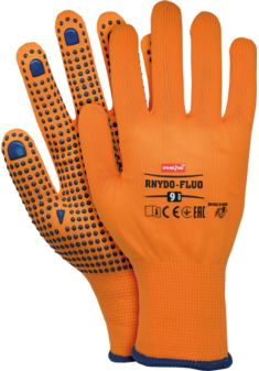 Rękawice ochronne z nakropieniem REIS RNYDO-FLUO