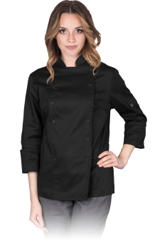 Bluza kucharska damska z długim rękawem VOLTA