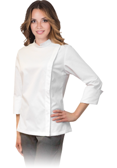 Bluza kucharska damska z długim rękawem TANTO