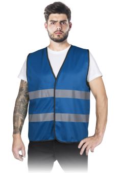 KOS-COLOR_B2XL - KAMIZELKA OSTRZEGAWCZA