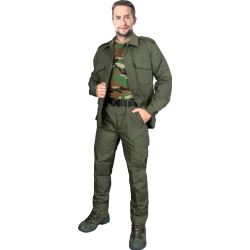 Komplet ochronny Tactical Guard  bluza i spodnie do pasa z tkaniny rip-stop TG-GRASS