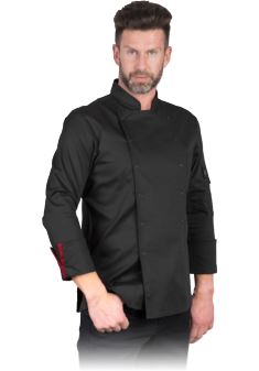 Bluza kucharska męska z długim rękawem VOLTA