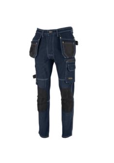 JEANS415-T - SPODNIE jeansowe OCHRONNE DO PASA