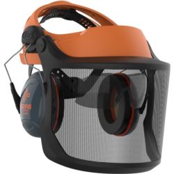 Osłona twarzy z nausznikami i okularami EVOGuard® M2