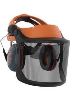Osłona twarzy z nausznikami i okularami EVOGuard® M2