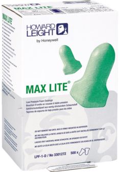Zatyczki do uszu MAXIMUM LITE HW-OSZ-ML-BOX - 200 par