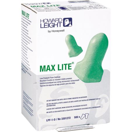 Zatyczki do uszu MAXIMUM LITE HW-OSZ-ML-BOX - 200 par