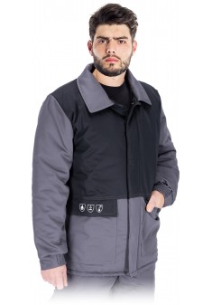 Bluza ochronna ocieplana trudnopalna, antyelektrostatyczna WINSAFE-J