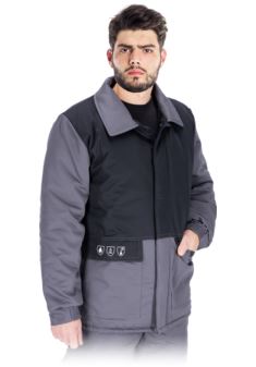 Bluza ochronna ocieplana trudnopalna, antyelektrostatyczna WINSAFE-J