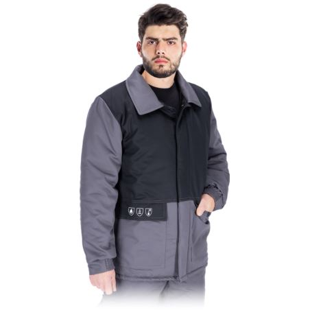 Bluza ochronna ocieplana trudnopalna, antyelektrostatyczna WINSAFE-J