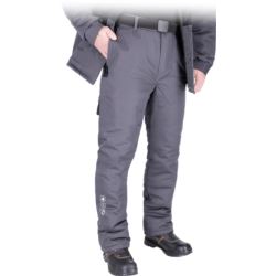 Spodnie ochronne ocieplane do pasa trudnopalne WINSAFE-T