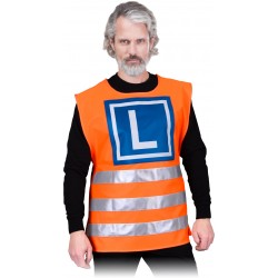 Narzutka ostrzegawcza nauka jazdy KOS-ROAD-L