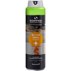 Farba fluorescencyjna do znakowania wielokierunkowa Soppec Ideal zielona 500ml