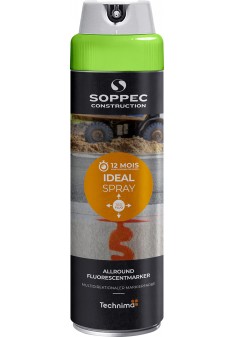 Farba fluorescencyjna do znakowania wielokierunkowa Soppec Ideal zielona 500ml