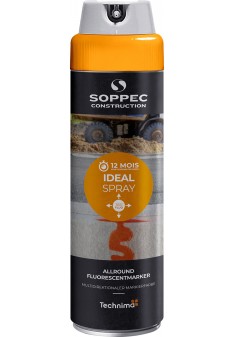 Farba fluorescencyjna do znakowania wielokierunkowa Soppec Ideal pomarańczowa 500ml