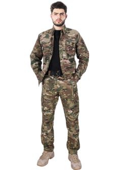 Ubranie ochronne Tactical Guard w skład którego wchodzi bluza i spodnie do pasa TG-DERR