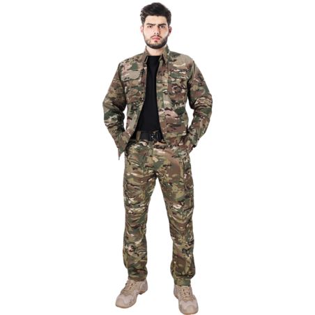 Ubranie ochronne Tactical Guard w skład którego wchodzi bluza i spodnie do pasa TG-DERR