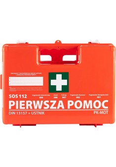 Apteczka pierwszej pomocy przenośna zakładowa PK-MOT AZP100 (23x29x13cm)