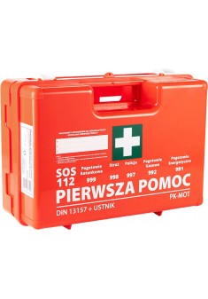 Apteczka pierwszej pomocy przenośna zakładowa PK-MOT AZP15 (27x35x14cm)