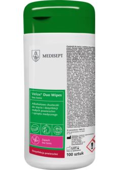 Chusteczki do dezynfekcji Medisept MED-VELDUOWIP-P - 8% VAT
