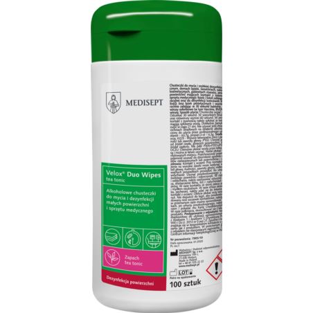 Chusteczki do dezynfekcji Medisept MED-VELDUOWIP-P - 8% VAT