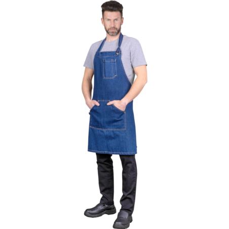 Fartuch gastronomiczny jeans Reis FORTE