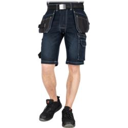 Elastyczne spodnie ochronne do pasa z krótkimi nogawkami męskie JEANS415-TS