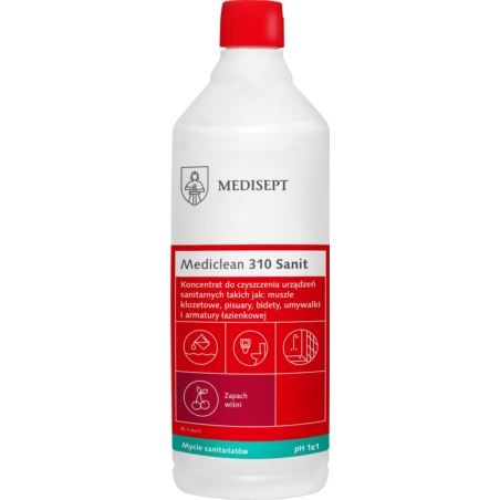 Mediclean 310 Sanit Koncentrat do czyszczenia urządzeń sanitarnych (1 l / 5 l)