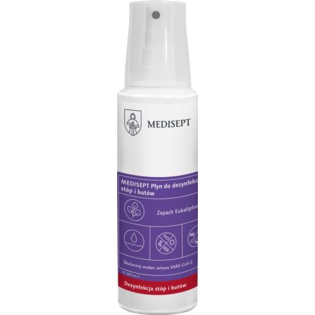 MED-FOOTDIS_E025 - PŁYN DO DEZYNFEKCJI STÓP I BUTÓ