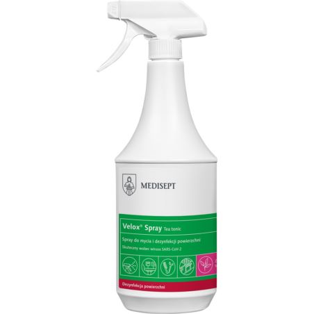 Spray do mycia i dezynfekcji powierzchni MED-VELSPRAY