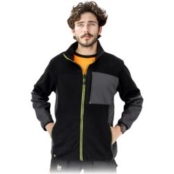 Bluza robocza męska  odblaskowa LH-POLSHELL – polar i softshell