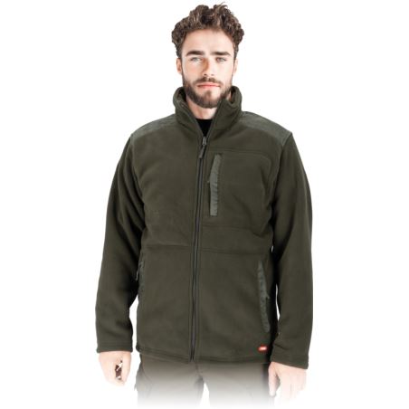 Bluza ochronna WALD męska – polar z futerkiem, kieszenie na suwak, REGULAR