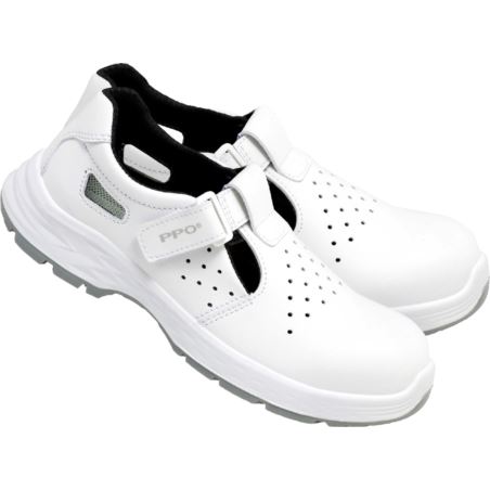 Buty bezpieczne WSX2 S1 FO SR – sandały robocze bez metalu, z podnoskiem z włókna szklanego