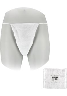 Stringi jednorazowe STRING-MEN – męskie, pakowane osobno, 100 szt.