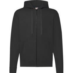 Bluza robocza męska z kapturem i zamkiem Classic – 280g, bawełna/poliester