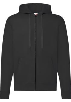 Bluza robocza męska z kapturem i zamkiem Classic – 280g, bawełna/poliester