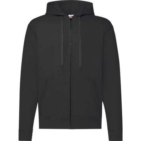 Bluza robocza męska z kapturem i zamkiem Classic – 280g, bawełna/poliester