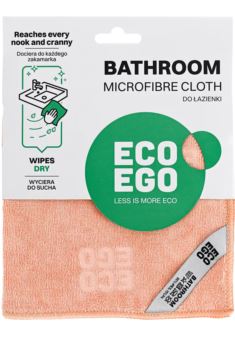 Ściereczka z mikrofibry YORK BATHROOM – do łazienki, bez smug, eko