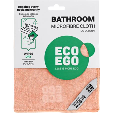 Ściereczka z mikrofibry YORK BATHROOM – do łazienki, bez smug, eko