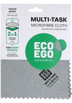 Ściereczka z mikrofibry YORK MULTI TASK – eko, wielofunkcyjna, szybkoschnąca