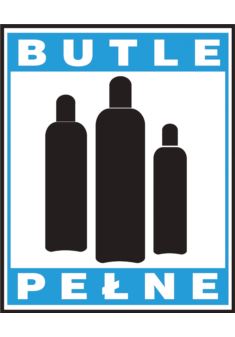 Znak uzupełniający - gaz „Butle pełne” Z-21G-P-150x205