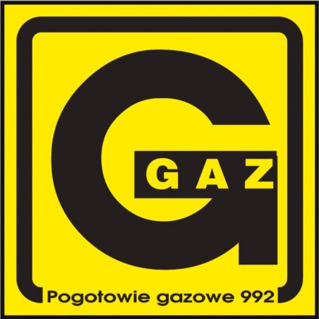 Znak uzupełniający - gaz „Gaz” Z-2G-F-150X150