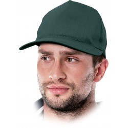 Czapka drelichowa ochronna REIS CZMZ Z zielona