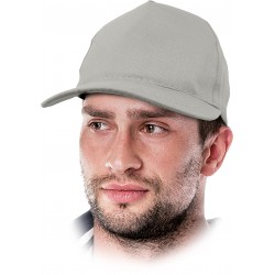 Czapka drelichowa ochronna REIS CZMZ S szara