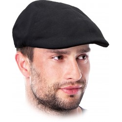 Czapka letnia kaszkiet 100% bawełna REIS CZMUTZE czarna