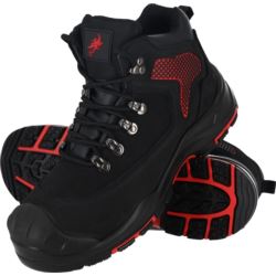 Buty bezpieczne MEFISTO S3 – męskie trzewiki robocze ze skóry nubuk