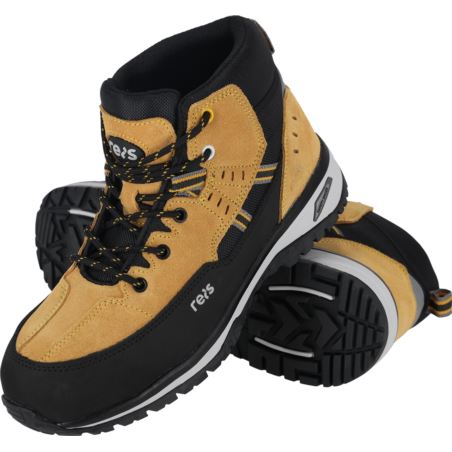 Buty bezpieczne NAMI męskie – trzewiki zamszowe S1 SR FO HRO