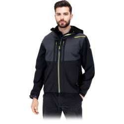 Kurtka robocza softshell męska GULF – wiatroszczelna, wodoodporna, ocieplana