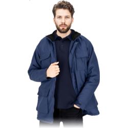 Kurtka ochronna ocieplana YES WIN-LJ męska – zimowa, wodoodporna, BHP